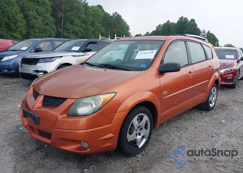 2004 Pontiac Vibe from USA, damaged, VIN 5Y2SL64834Z421053